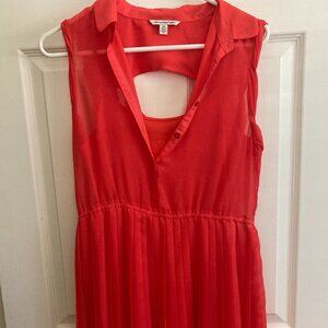 American Eagle Outfitters red/orange dress - size medium